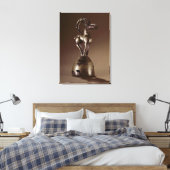 山羊と親睦を持つ キャンバスプリント (インサイチュ (寝室))