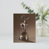 山羊と親睦を持つ ポストカード (スタンド正面)