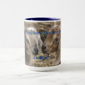 山羊の子どもたちとのコーヒーマグ マグカップ (中央)