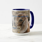 山羊の子どもたちとのコーヒーマグ マグカップ (正面右)