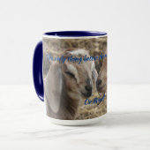 山羊の子どもたちとのコーヒーマグ マグカップ (正面左)