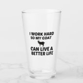 山羊はより良い生活を送る タンブラーグラス (正面)