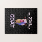 山羊カラフルの贈り物 ジグソーパズル (横)