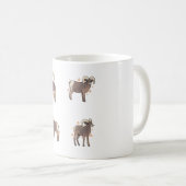 山羊パック コーヒーマグカップ (正面右)