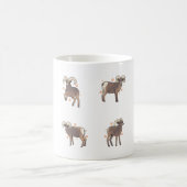 山羊パック コーヒーマグカップ (中央)