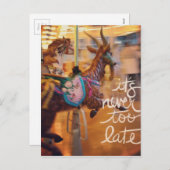 山羊メリーは決して遅過ぎることはない シーズンポストカード (正面/裏面)