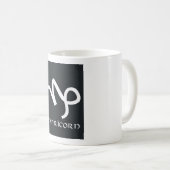 山羊座のコーヒー・マグ コーヒーマグカップ (正面右)