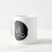 山羊座のサイン コーヒーマグカップ (正面左)