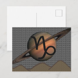 山羊座のポストカード ポストカード