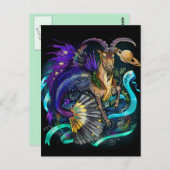 山羊座の星座 ポストカード (正面/裏面)