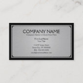 山羊座の洗練 名刺 (裏面)