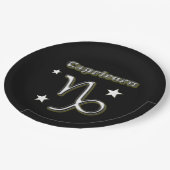 山羊座の記号 ペーパープレート (アングル)