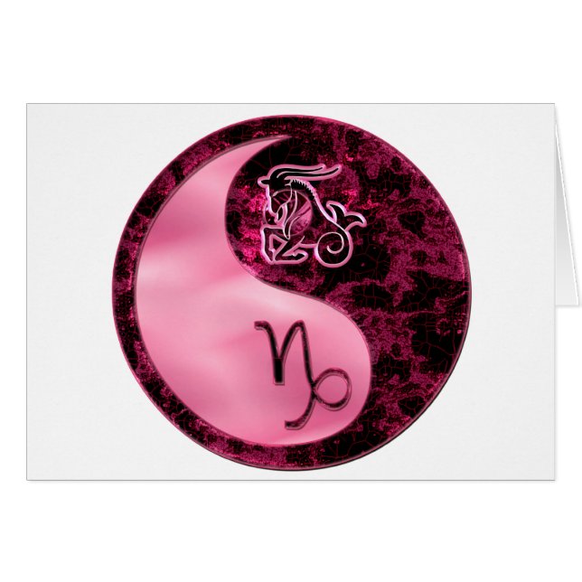 山羊座の陰陽 (正面横)