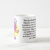 山羊座の(占星術の)十二宮図の印のマグ コーヒーマグカップ (中央)