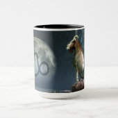 山羊座の(占星術の)十二宮図の記号 マグカップ (中央)