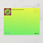 山羊座はがき ポストカード (裏面)