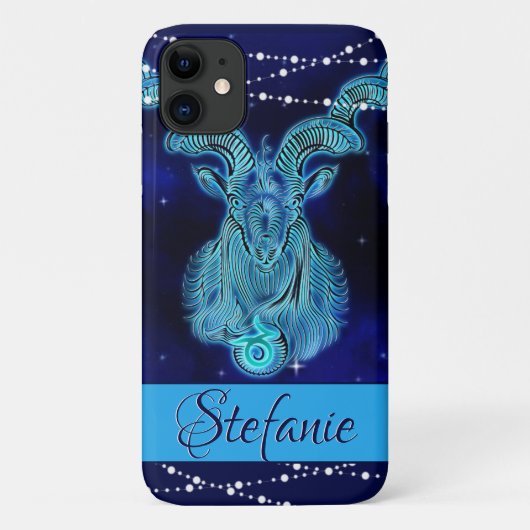 山羊座インDark Blueケース – Mate iPhoneケース Case-Mate iPhoneケース (裏面)