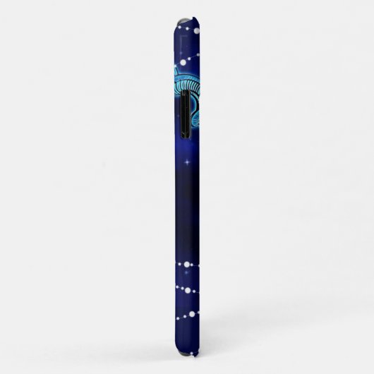 山羊座インDark Blue II Case-Mate iPhoneケース (裏面/右)