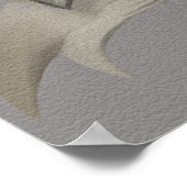 山羊座ウーマンファンタジーアクリルウォールアート ポスター (角)