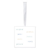 山羊座オーナメント キューブオーナメント (右)