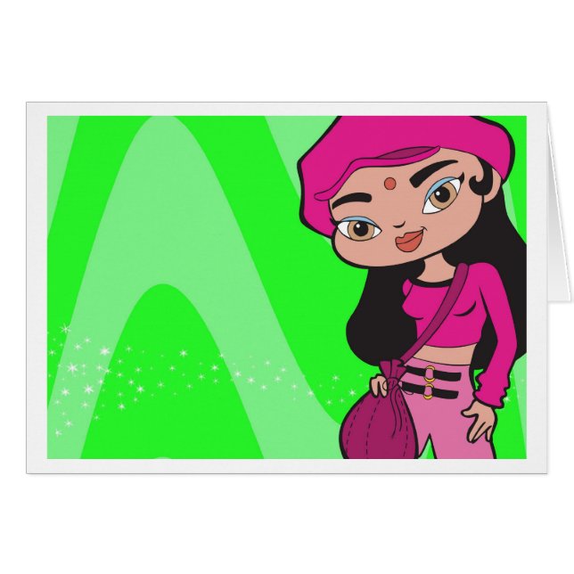 山羊座カード (正面横)