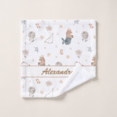 山羊座キッズ | 実用的でソフトな小さなヤギ バスタオルセット (ウォッシュタオル)