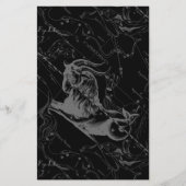 山羊座コンステレーションマップヘベリアス版木、銅版、版画 便箋 (正面)