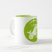 山羊座コーヒーマグ ツートーンマグカップ (正面左)