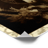 山羊座サインウォールアート ポスター (角)