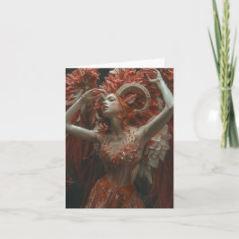 山羊座サイン、星占い、〔占星術の〕十二宮図 ノートカード