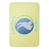 山羊座サインThunder_Cove バスマット (正面縦)