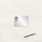 山羊座ザシーヤギ〔占星術の〕十二宮図 ポストイット (デスク上)