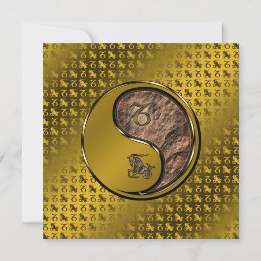 山羊座ザセアゴート カード (正面)