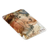 山羊座ザヤギ〔占星術の〕十二宮図星占いバースデーブルー マグネット (右側)