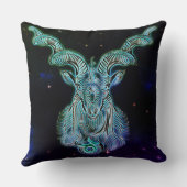 山羊座ザヤギ〔占星術の〕十二宮図枕 クッション (裏面)