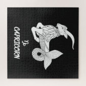 山羊座シルエット ジグソーパズル (横)