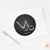 山羊座シール ラウンドシール (封筒)