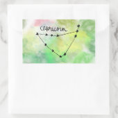 山羊座スターベビーシール 長方形シール (バッグ)