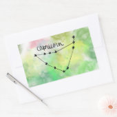 山羊座スターベビーシール 長方形シール (封筒)