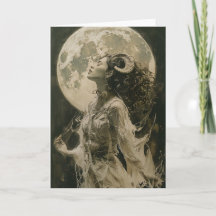 山羊座タロット占星術、〔占星術の〕十二宮図、誕生日カード