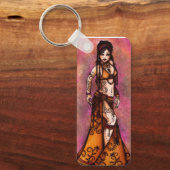 山羊座トライバルベリーダンサー キーホルダー (正面)