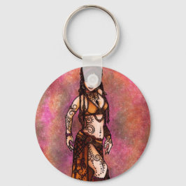山羊座トライバルベリーダンサー キーホルダー