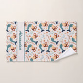 山羊座ベビー | 小さなヤギのための居心地の良い&ソフト バスタオルセット (ハンドタオル)