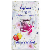 山羊座ベビー（12月22日～1月19日）シーヤギ スモールペーパーバッグ (正面)