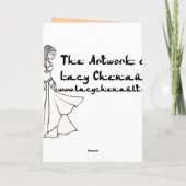 山羊座ベリーダンサーカード カード (裏面)