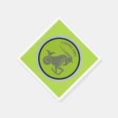 山羊座ペーパーナプキン スタンダードカクテルナプキン (角)