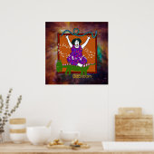 山羊座ポスタープリント ポスター (キッチン)