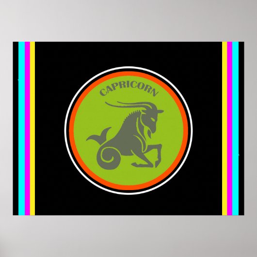 山羊座ポスター ポスター (正面)