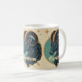 山羊座マグ占星術スターサイン コーヒーマグカップ (正面右)