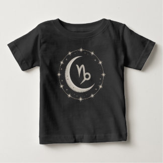 山羊座ムーン:天像 ベビーTシャツ
